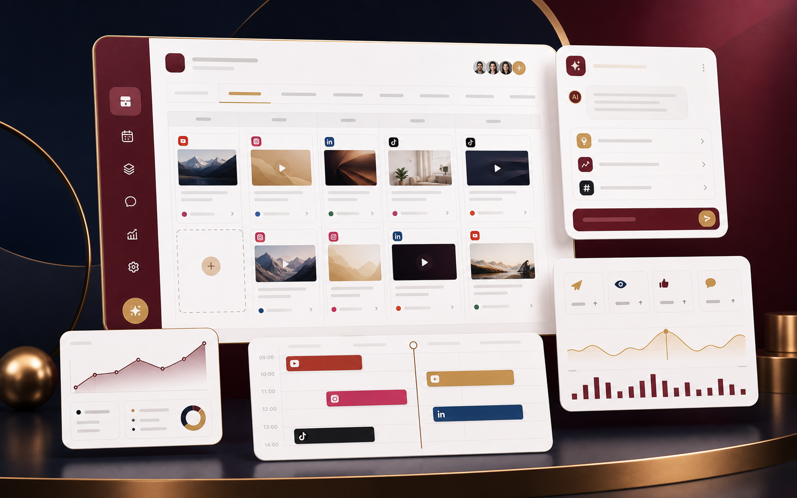 Creator Calendar AI System